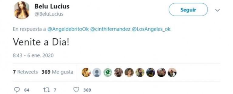 La burla de Belu Lucius tras que Cinthia Fernández perdiera sus ahorros en un supermercado: "Venite a Día"