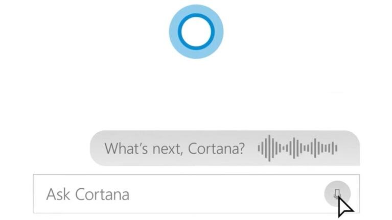 La búsqueda por voz de Cortana permite localizar y abrir archivos guardados en la PC. Foto: DPA.