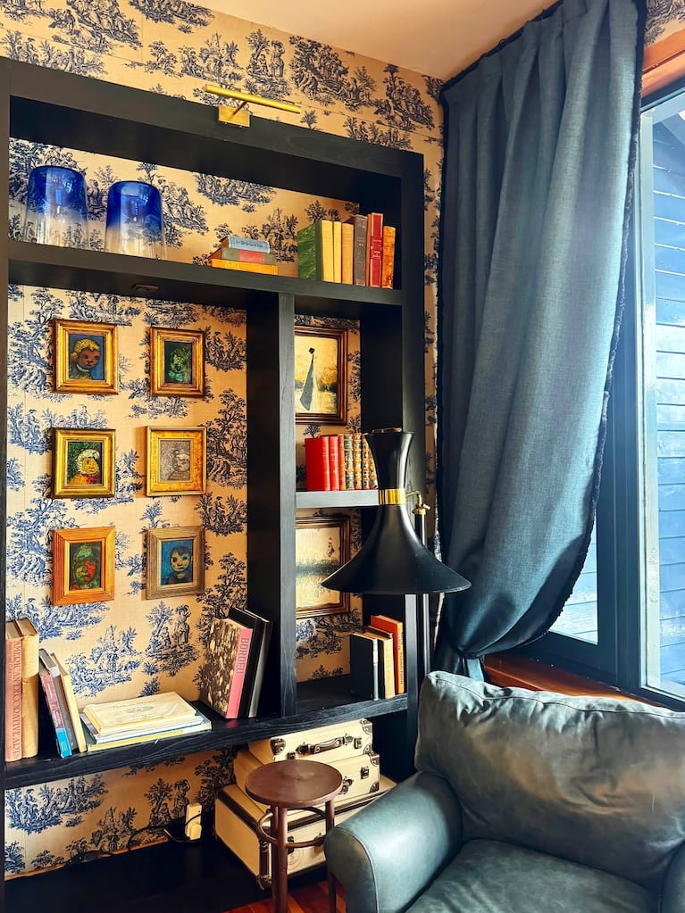 la cabaña donde se alojó la pareja. Crédito Instagram