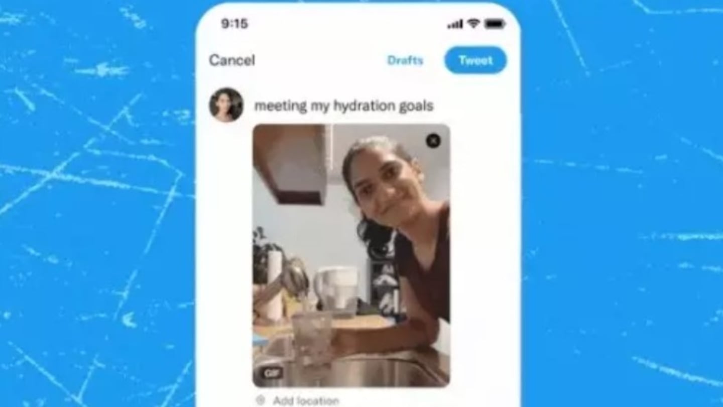 La cámara de Twitter permite compartir el contenido propio como GIF en iOS