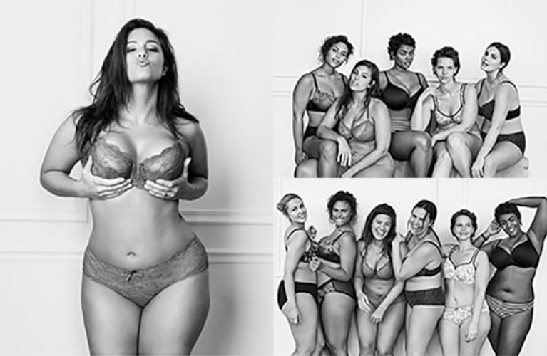 La campaña I m no angel con mujeres normales. (Fotos: Campaña Lara Bryant)