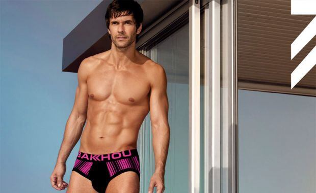 La campaña súper hot de Mariano Martínez en ropa interior. (Fotos: Bakhou)