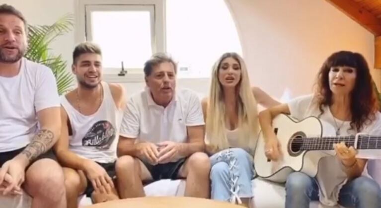 La canción de la familia Xipolitakis para concientizar sobre el coronavirus: "Si no te abrazo es que quiero volverte a ver"