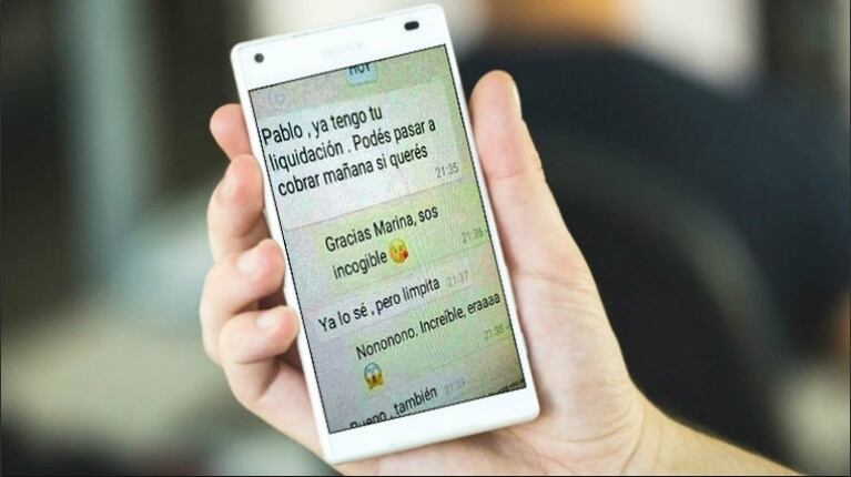 La captura de un chat que se hizo viral: ¡maldito autocorrector! (Foto: Web y Captura)
