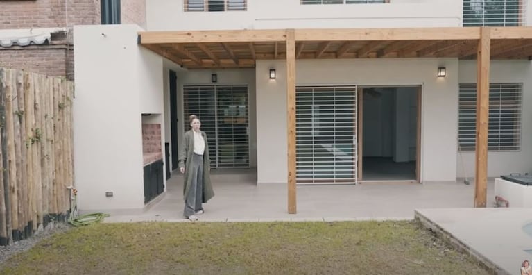 La casa de Florencia Bertotti | Créditos: captura del canal de YouTube Flor Bertotti