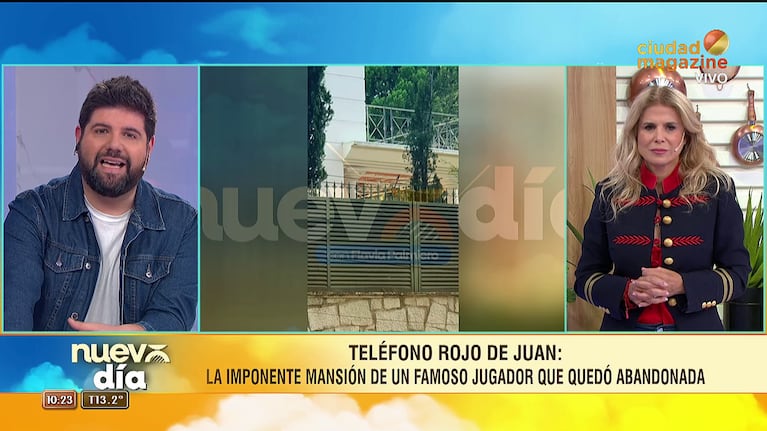 La casa de Madrid del exfutbolista argentino, Fernando Redondo, que intentaron usurpar (Foto: captura de Nuevo Día).