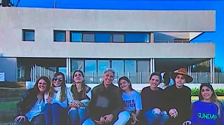 La casa de Nordelta que alquiló Maxi López para vivir en Argentina (Foto: captura América TV)