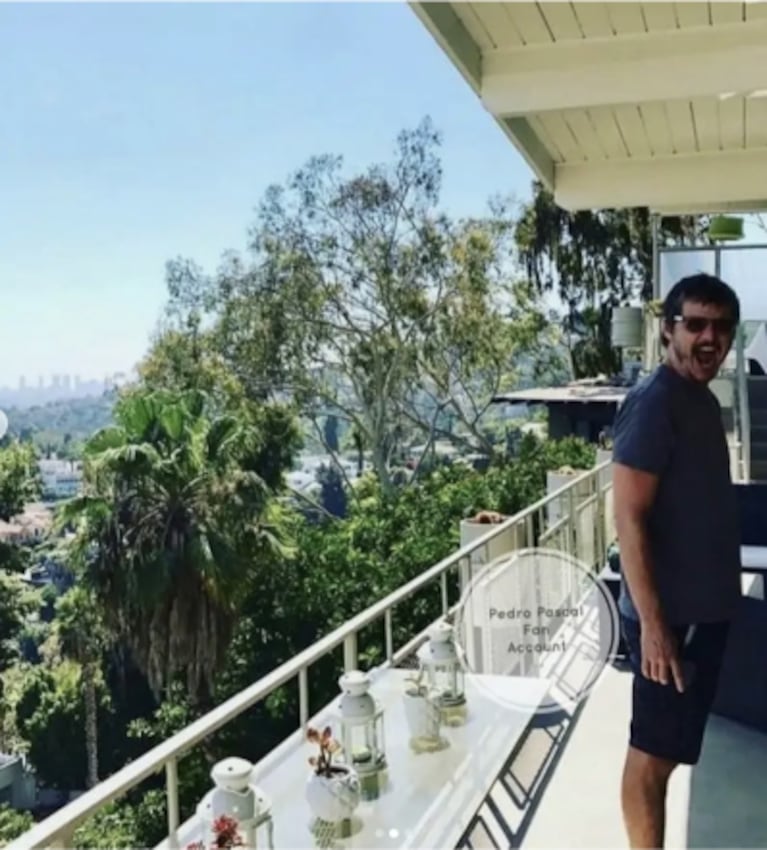 La casa de Pedro Pascal en Los Ángeles. Crédito: Instagram.