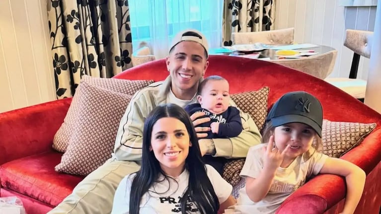 La casa soñada de Valu Cervantes y Enzo Fernández en Inglaterra: arte, diseño y familia. CRÉDITO: Instagram