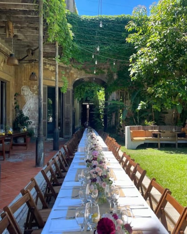 La casona donde se casa Lali Espósito con Pedro Rosemblat en San Telmo (Foto: Instagram)