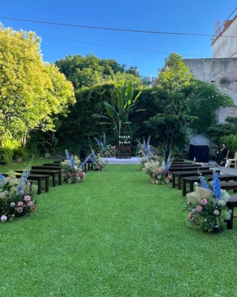La casona donde se casa Lali Espósito con Pedro Rosemblat en San Telmo (Foto: Instagram)