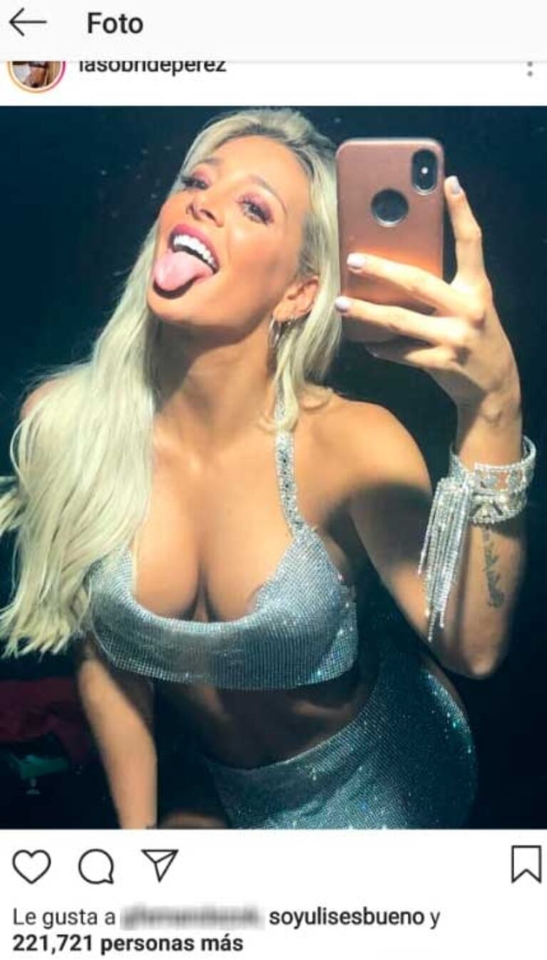 La catarata de likes de un famoso para Sol Pérez en Instagram