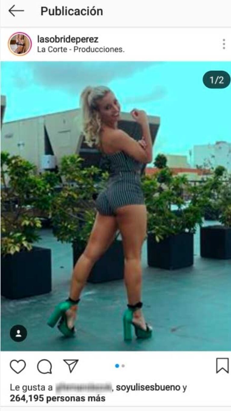 La catarata de likes de un famoso para Sol Pérez en Instagram
