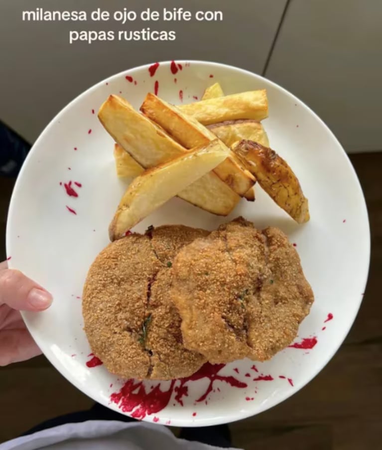 La chef privado de Wos mostró todo lo que le cocinó durante un día y los pedidos especiales de su banda