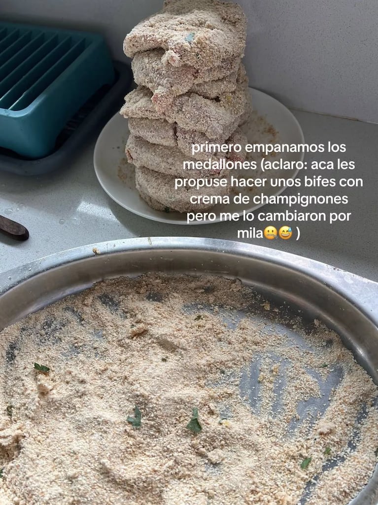 La chef privado de Wos mostró todo lo que le cocinó durante un día y los pedidos especiales de su banda