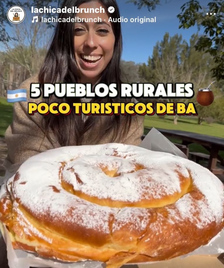 La Chica del Brunch (Foto: captura de Instagram).