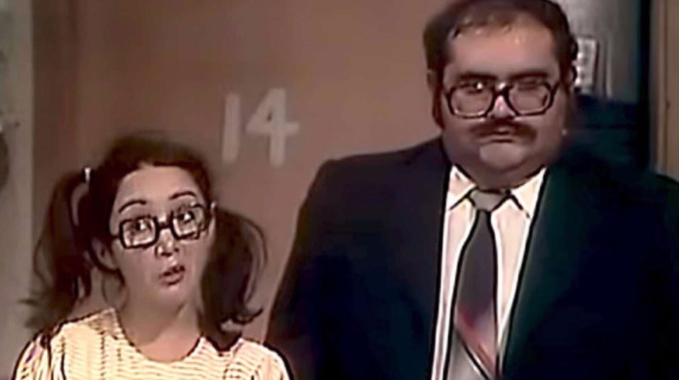 La Chilindrina y el Señor Barriga. Captura: YouTube