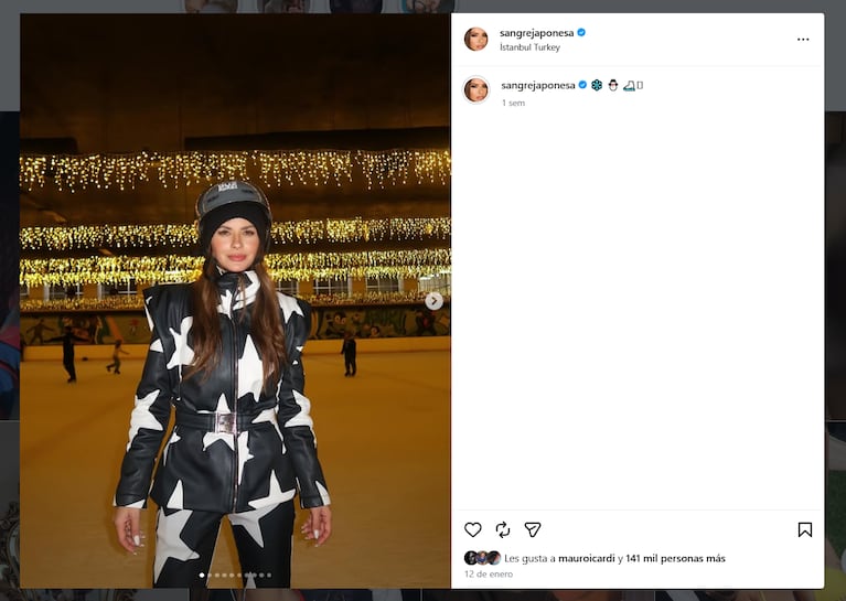 La China desactivó los comentarios de sus últimos posteos y no compartió ninguna story en su cuenta de Instagram. Foto: captura de pantalla