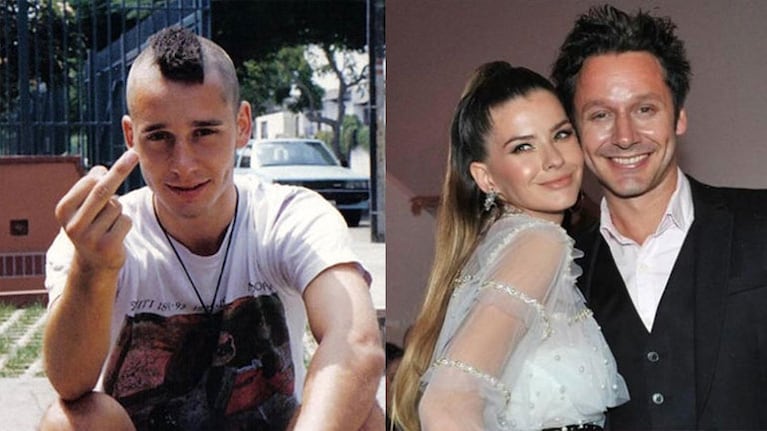 La China se sorprendió ante el look retro punk de su amor.