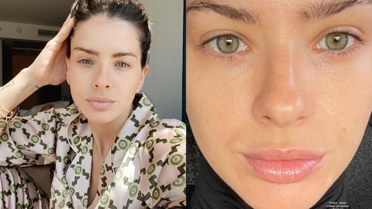 La China Suárez compartió fotos 100% al natural: No filtro, no make up