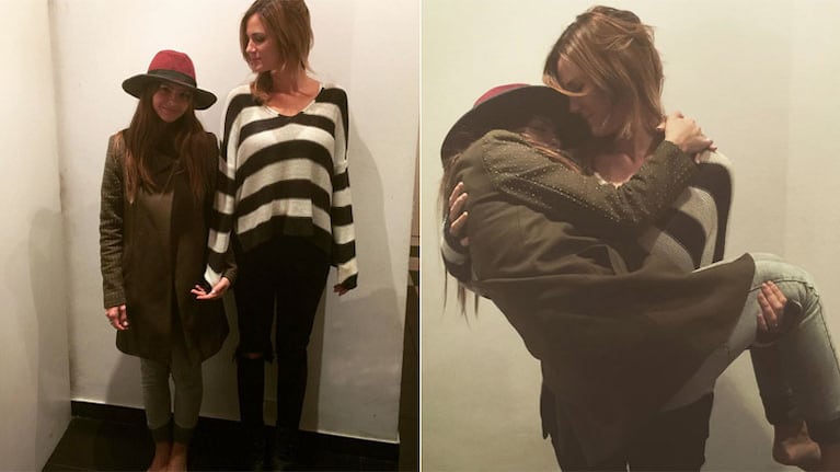 La China Suárez compartió fotos de su reunión con Paula Chaves (Foto: Instagram)