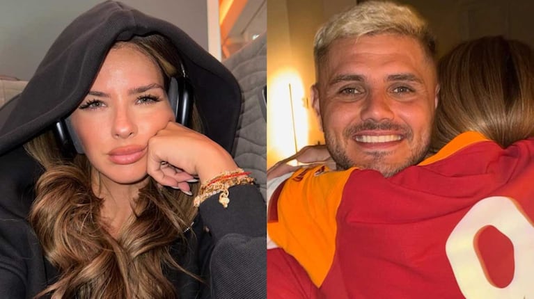 La China Suárez con Mauro Icardi (Fotos: Instagram @sangrejaponesa)