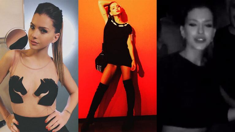 La China Suárez, diosa total en Italia. Fotos: Instagram. 