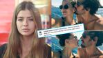 La China Suárez, enojada en Instagram 