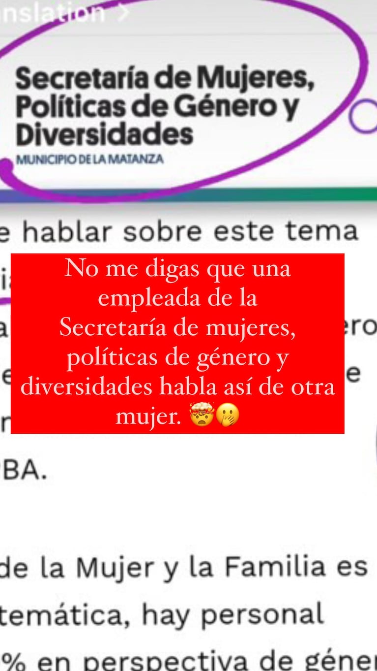 La China Suárez escrachó a una seguidora que la insultó. CRÉDITO: Instagram/@sangrejaponesa