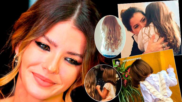 La China Suárez mostró el tierno cambio de look de su hija Rufina 
