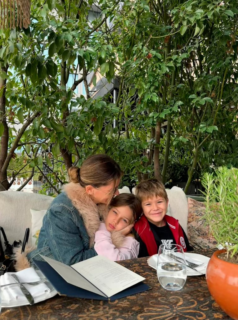 La China Suárez mostró la intimidad de un hotel de lujo junto a sus hijos: las fotos | Créditos: Instagram @sangrejaponesa