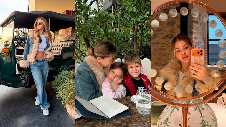 La China Suárez mostró la intimidad de un hotel de lujo junto a sus hijos: las fotos | Créditos: Instagram @sangrejaponesa