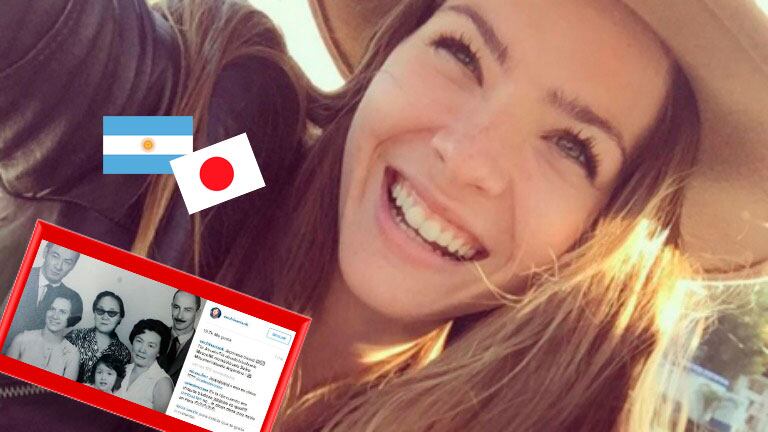 La China Suárez presentó a su familia argentino-japonesa en Instagram. Foto: Instagram