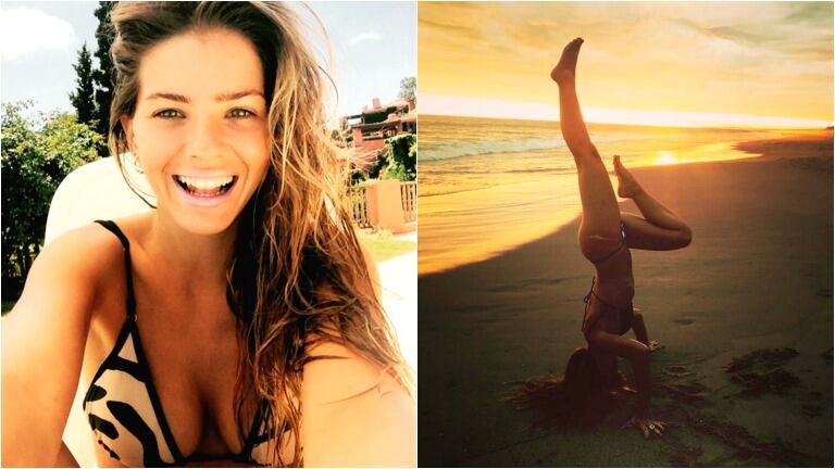 La China Suárez, una diosa suelta en las playas de Punta. Foto: Instagram