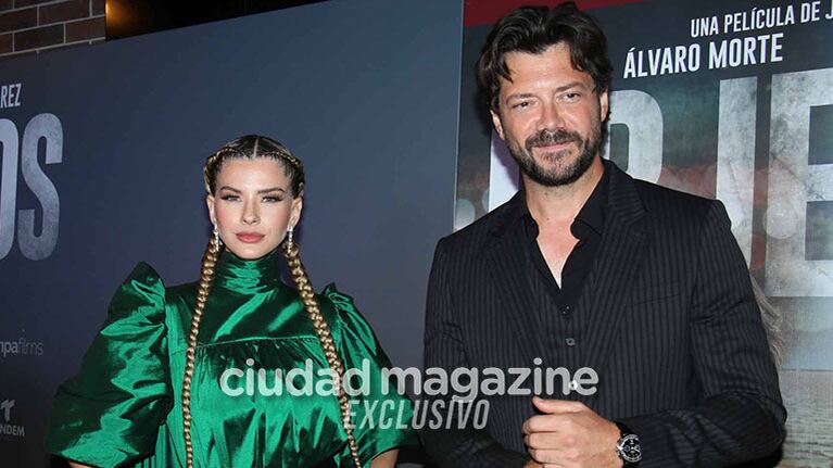 La China Suárez y Álvaro Morte (Fotos: Movilpress).