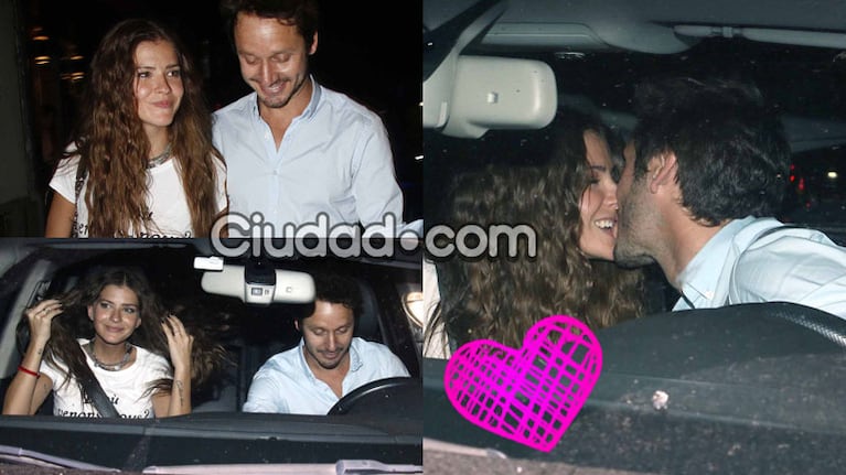 La China Suárez y Benjamín Vicuña, juntos en la fiesta de Los Padecientes (Fotos: Movilpress).