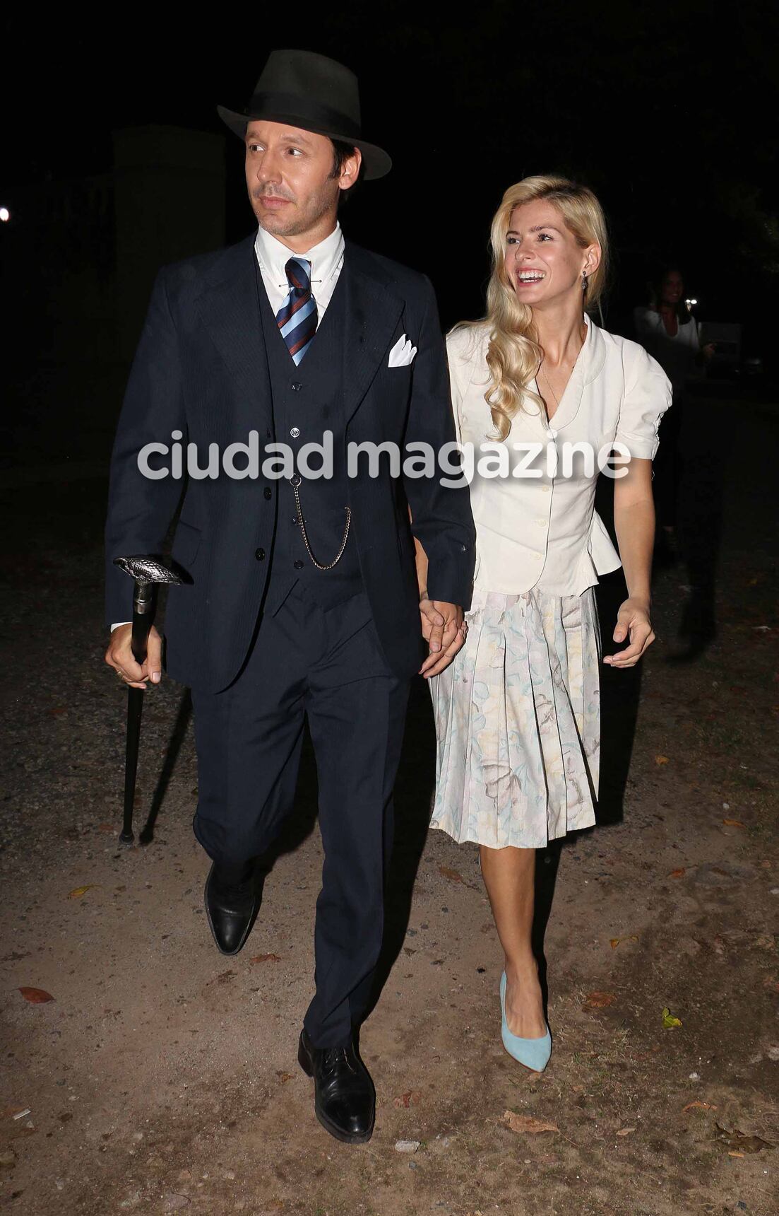 La China Suárez y Benjamín Vicuña se preparan para Argentina, tierra de amor y venganza (Fotos: Movilpress). 
