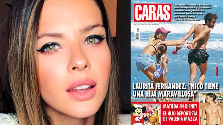 La China Suárez y la relación de Rufina con Laurita: ¿le molestó que la niña protagonizara una tapa de revista con ella y Cabré?