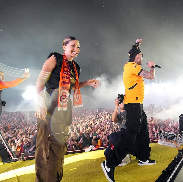 La China Suárez y Mauro Icardi celebraron con pura complicidad en Turquía. Crédito: Instagram