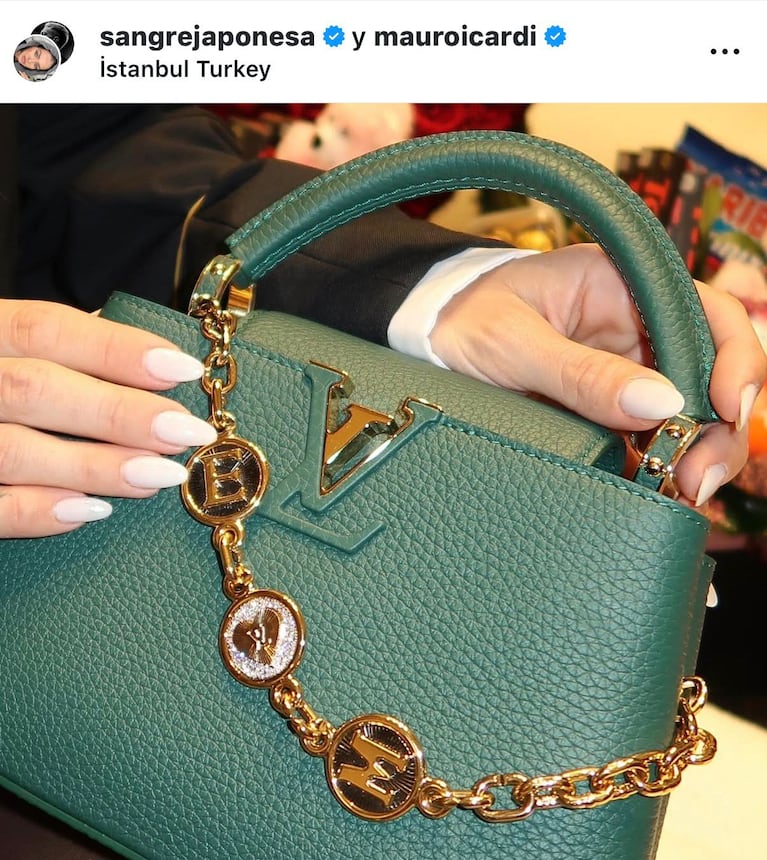 La China Suárez y Mauro Icardi celebraron San Valentín (Foto: Instagram/@sangrejaponesa).