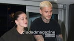 La China Suárez y Mauro Icardi en Ezeiza (Foto: Movilpress)