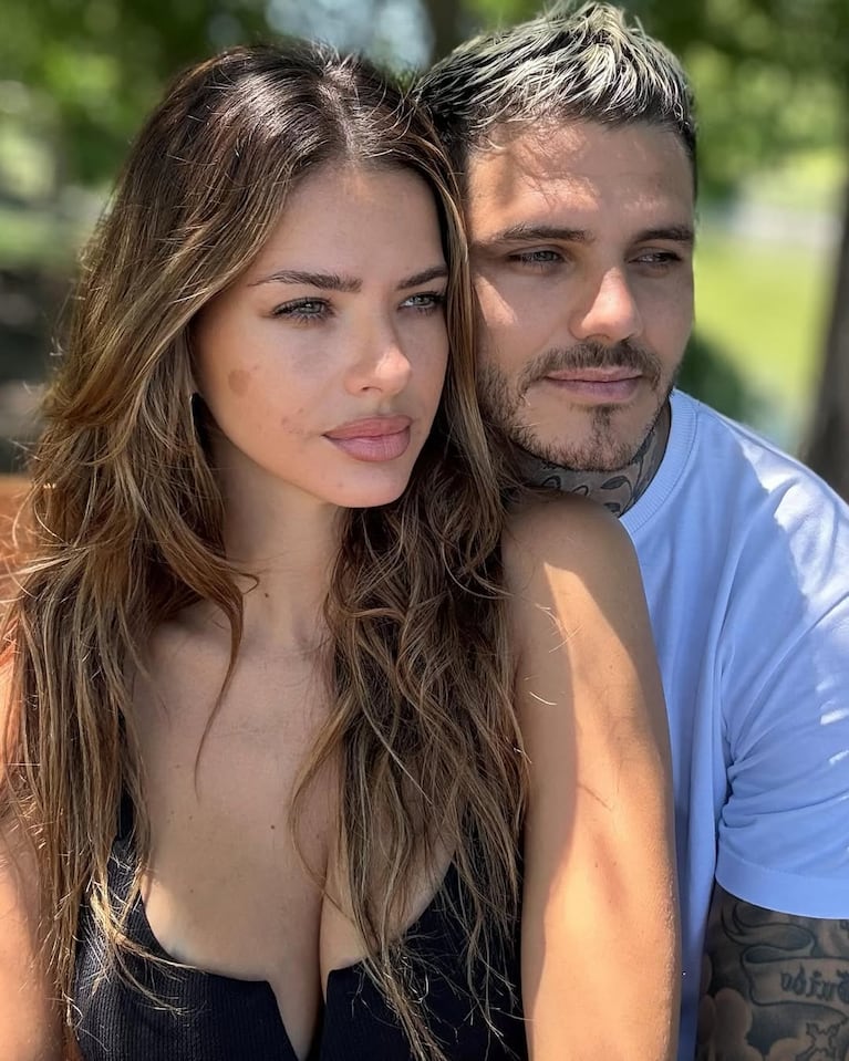 La China Suárez y Mauro Icardi (Foto: Instagram).