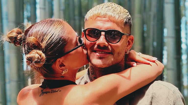La China Suárez y Mauro Icardi. Foto: Instagram mauroicardi y sangrejaponesa