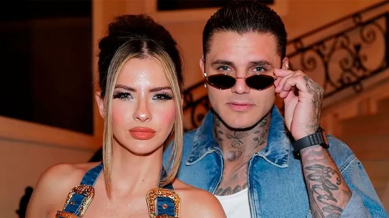 La China Suárez y Mauro Icardi (Foto: redes sociales).