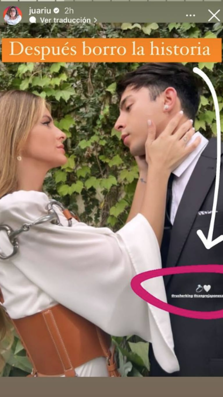 La China Suárez y Rusherking se habrían casado en secreto: las fotos que los delatan