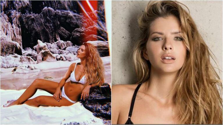 La China Suárez y su foto en lencería que recibió una lluvia de corazones