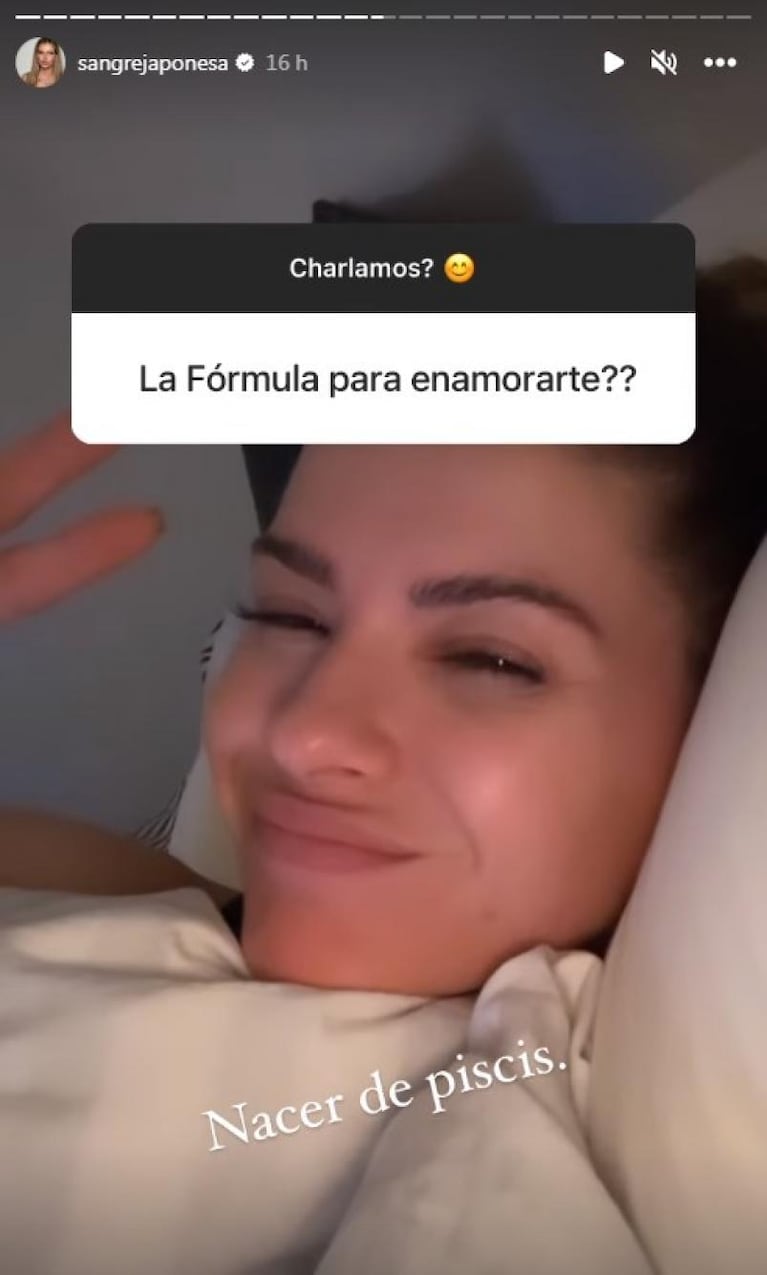 La China Suárez y su mensaje para Mauro Icardi (Foto: captura de Instagram).