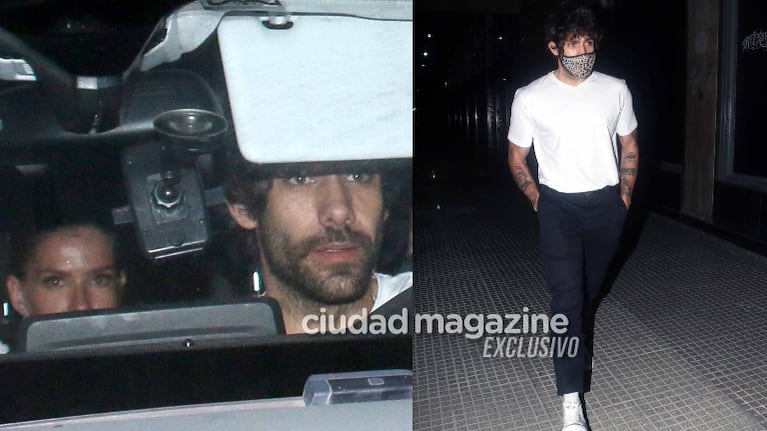 La China Suárez y su novio Armando Mena Navareño, juntos en el cumpleaños de la actriz. Foto Movilpress