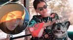 La China Suárez y su perro Apolo (Fotos: Instagram @sangrejaponesa)