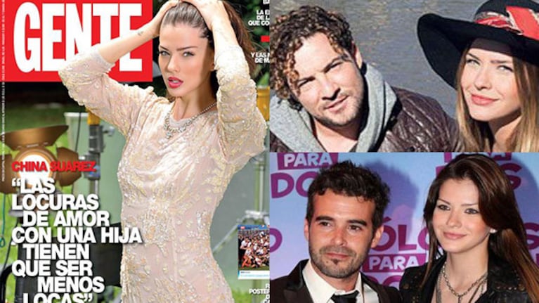 La China Suárez y sus confesiones más íntimas sobre Bisbal y Cabré (Foto: Gente y Web).
